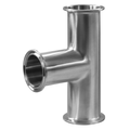 Steel & Obrien 3" Tri-Clamp End Equal Tee - 304SS 7MP-3-304